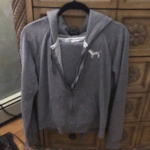 Victoria secret sweatsuit gray